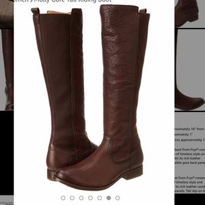 Frye Woman’s Molly Gore Tall Riding Boot